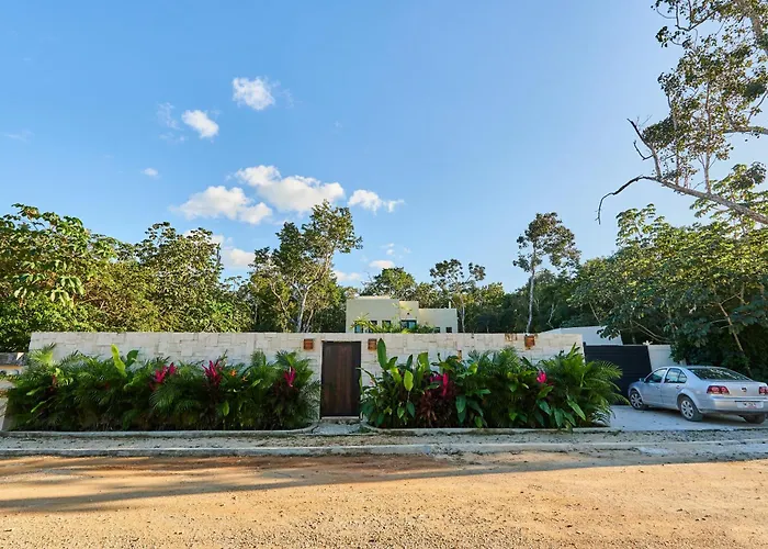 Tortuga Lux 4 Bdr Big Garden*pool *cenote Villa *